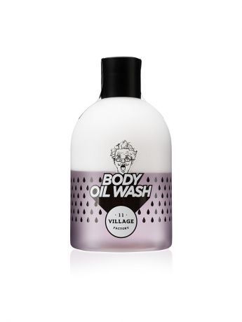 Гели Village 11 factory Relax-day Body Oil Wash Violet, расслабляющий гель-масло для принятия ванны, 300мл