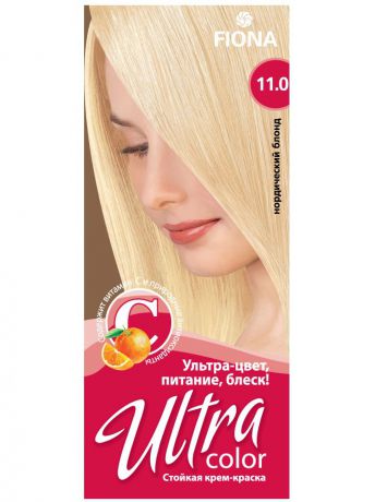 Краски для волос Fiona Крем-краска 2110 FIONA Ultra Color Нордический блонд 2 шт в пакете