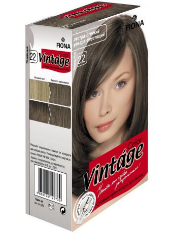 Краски для волос Fiona Крем-краска Пепельный FIONA Vintage Color 8022