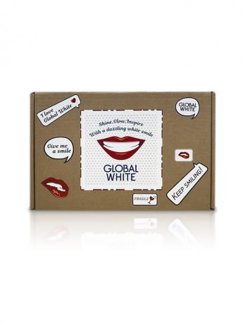 Косметические наборы для ухода Global White Smile-box