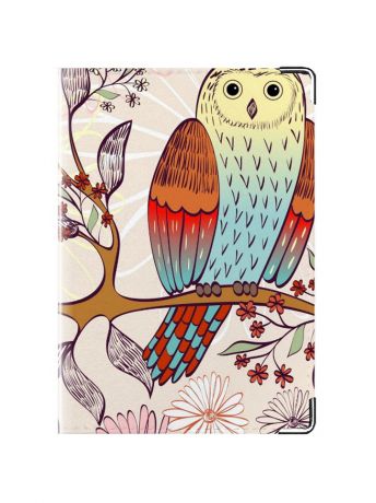 Обложки Tina Bolotina Обложка для паспорта кожа Owl