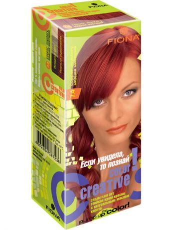 Краски для волос Fiona Крем краска для волос Креатив Медная мистерия 2 шт в пакете