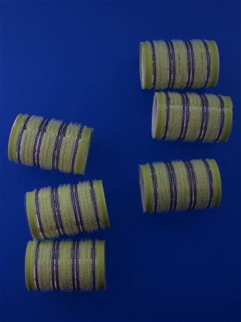 Бигуди Выручалочка Бигуди-липучки для завивки волос, диаметр 4 см., набор 6 штук