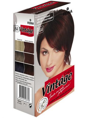 Краски для волос Fiona Крем-краска Махагон FIONA Vintage Color 8064