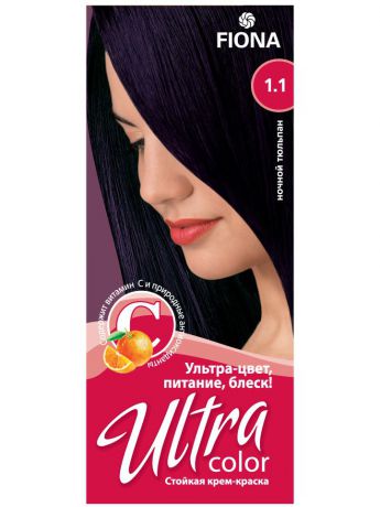 Краски для волос Fiona Крем-краска 2011 FIONA Ultra Color Ночной тюльпан 2 шт в пакете