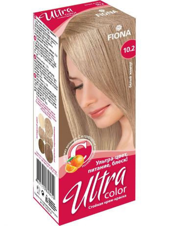 Краски для волос Fiona Крем-краска 2102 FIONA Ultra Color Белый жемчуг 2 шт в пакете