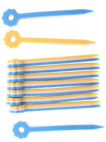 Бигуди Выручалочка Мягкие бигуди-попильотки для завивки волос, ночные, набор 10 штук