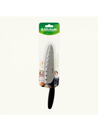 Ножи кухонные ATTRIBUTE Нож поварской Сантоку CHEF 16см