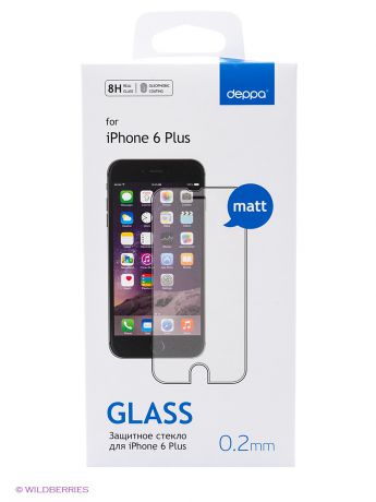 Защитные стекла Deppa Защитное стекло для Apple iPhone 6 Plus