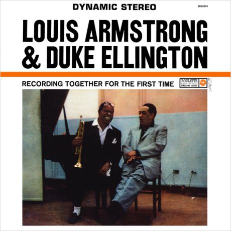 Louis Armstrong and Duke Ellington. Recording Together For The First Time (LP)