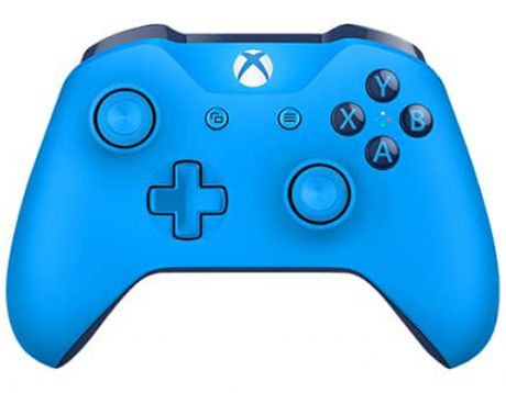 Беспроводной геймпад для Xbox One с 3,5 мм разъемом и Bluetooth (синий)