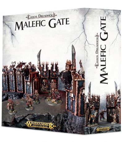 Warhammer. Миниатюра Chaos Dreadhold Malefic Gate