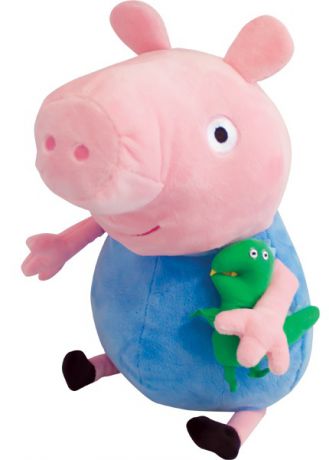 Мягкая игрушка Peppa Pig: Джордж с динозавром (40 см)