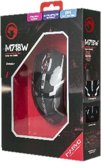 Мышь Marvo M718W беспроводная оптическая игровая для PC