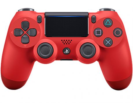Беспроводной геймпад DualShock 4 Cont Magma Red для PS4 (красный)