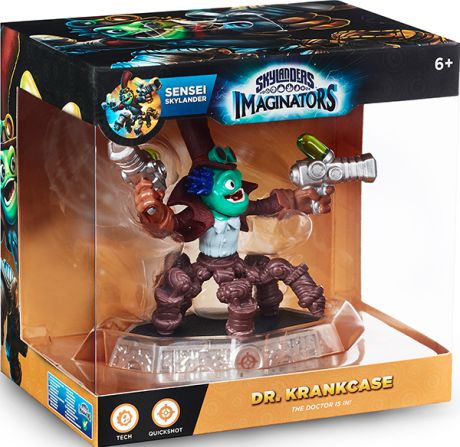 Skylanders Imaginators: Набор Combo Pack - Сэнсэй Dr. Krankcase + кристалл Tech