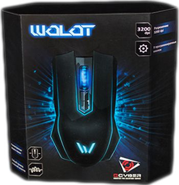 Мышь Qcyber Wolot проводная лазерная игровая для PC