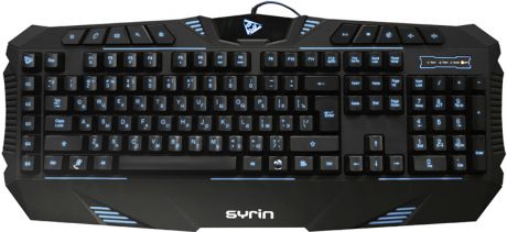 Клавиатура Qcyber Syrin проводная игровая для PC