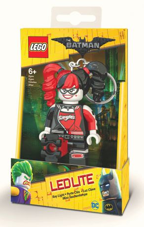 Брелок-фонарик для ключей LEGO Batman Movie (Лего Фильм: Бэтмен) – Harley Quinn