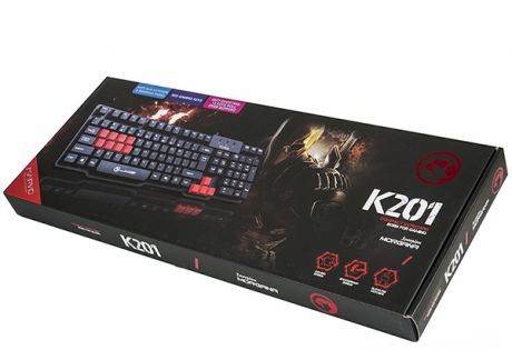 Клавиатура Marvo K201 проводная игровая для PC
