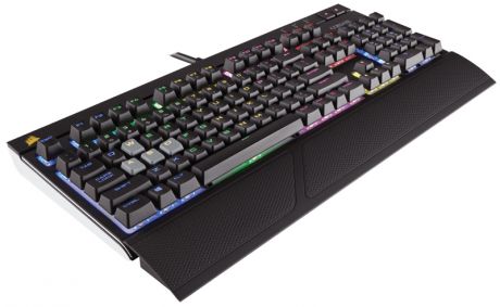 Клавиатура Corsair Strafe RGB Cherry MX Silent проводная игровая для PC