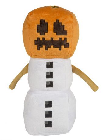 Мягкая игрушка Minecraft: Snow Golem (30 см)