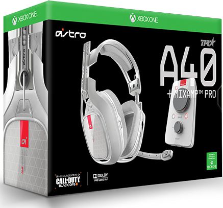 Гарнитура Astro A40 TR + MixAmp Pro TR (White) для Xbox One, PC, Mac