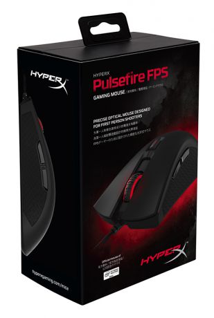 Мышь HyperX Pulsefire FPS проводная оптическая игровая для PC