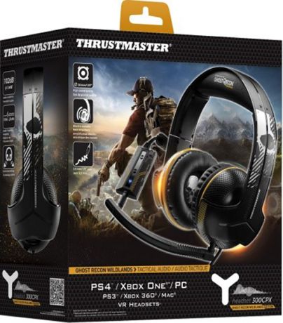 Игровая гарнитура Thrustmaster Y300CPX. Ghost Recon Wildlands Edition для PS4 / PS3 / Xbox One / Xbox 360 / PC