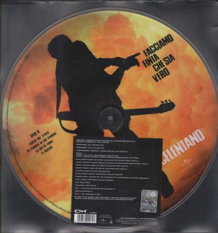 Adriano Celentano: Facciamo Finta Che Sia Vero (LP)