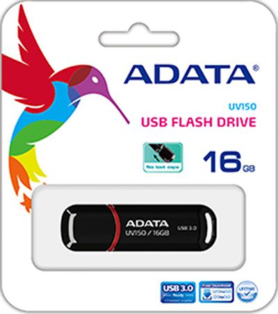 USB накопитель UD ADATA 16 ГБ UV150 (black)