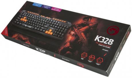 Клавиатура MARVO K328 проводная игровая для PC