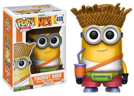 Фигурка Funko POP Movies Despicable Me 3: Dave Tourist (9,5 см)