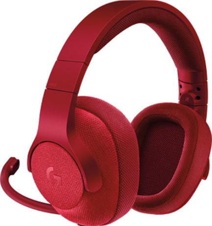 Гарнитура Logitech Headset G433 Gaming Retail проводная игровая Fire Red для PC