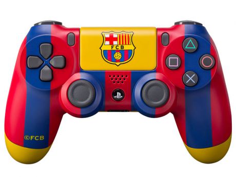 Кастомизированный беспроводной геймпад DualShock 4 для PS4 (Барселона Клубный)