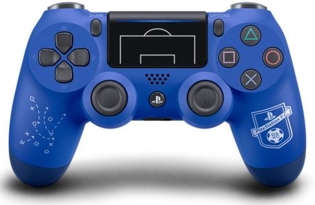 Беспроводной геймпад DualShock 4 PS F.C. для PS4 (синий)