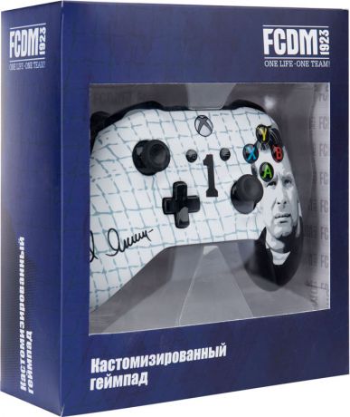 Кастомизированный беспроводной геймпад для Xbox One (Динамо. Чёрный паук)