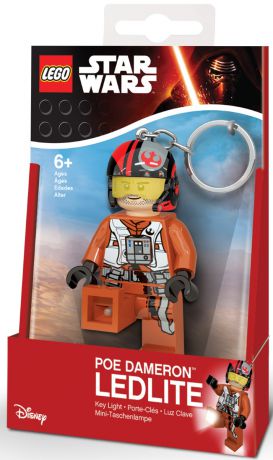 Брелок-фонарик LEGO Star Wars: Poe Dameron