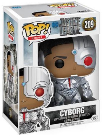 Фигурка Funko POP Heroes Justice League: Cyborg (9,5 см)