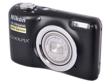 Фотоаппарат Nikon Coolpix A10 Black (16Mp, 5x zoom, SD, USB, 2.7")