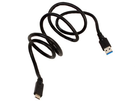 Кабель-адаптер USB 3.1 type_Cm --> USB 3.0 Am, 1метр  VCOM (CU401-1M)