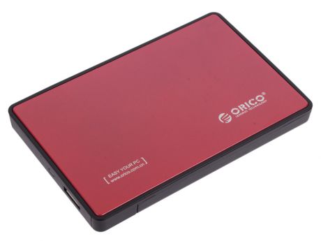 Внешний контейнер для HDD 2.5" SATA Orico 2588US3-RD USB3.0 красный