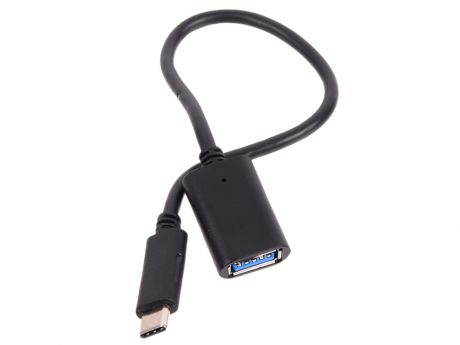 Кабель-адаптер USB 3.1 Type-Cm --> USB 3.0 Af , OTG 1,5A , 5,0Gbps , 0,2m VCOM (CU409)
