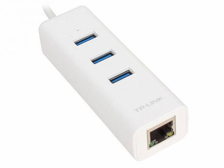 Сетевой адаптер TP-LINK UE330 3-портовый концентратор и гигабитный адаптер USB 3.0