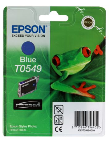 Картридж Epson Original T054940 (Photo R800)  синий