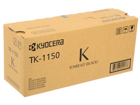 Картридж Kyocera TK-1150 для Kyocera P2235dn P2235dw M2135dn M2635dn M2735dw черный 3000стр