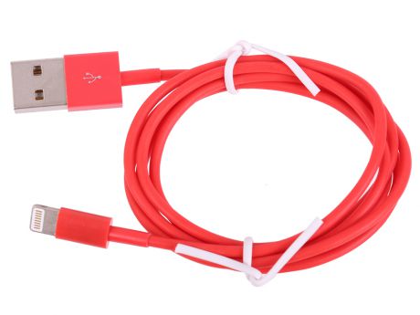 USB кабель "LP" для Apple iPhone/iPad 8 pin (красный/европакет) 0L-00002544