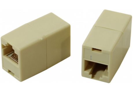 Модули RJ-45 - RJ-45 проходной, кат. 5e, VCOM (VTE7713 ), 10шт в пакете