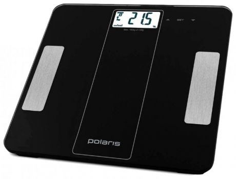 Весы напольные Polaris 1860DGF чёрный