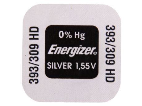 Батарейки Energizer Silver Oxide 393/309 1шт. (635312)